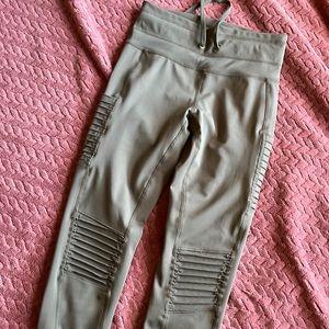 Salty honey olive green joggers